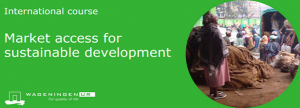 Course: "Market access for sustainable development"
