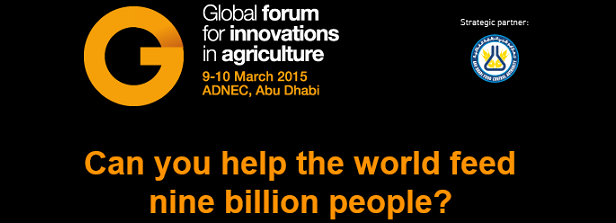 Global forum for innovations in agriculture 2015