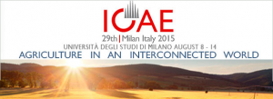 ICAE 2015 - Agriculture in an interconnected world