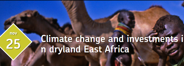 Climate change and investments in dryland East Africa