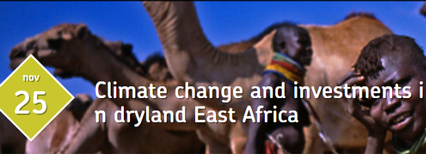 Climate change and investments in the drylands of East Africa