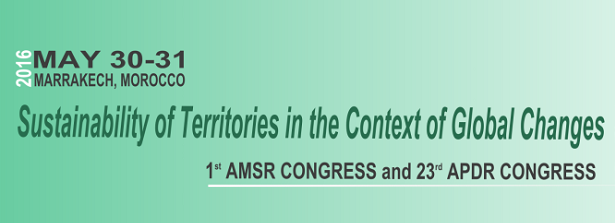 Congress: Sustainability of Territories in the Context of Global Changes