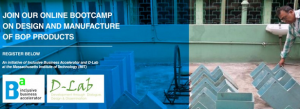 Online Bootcamp on Design and Manufacture of BoP Products