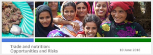 Trade and nutrition: opportunities and risks