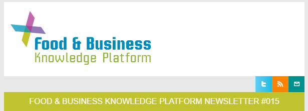 Food & Business Knowledge Platform Newsletter #15