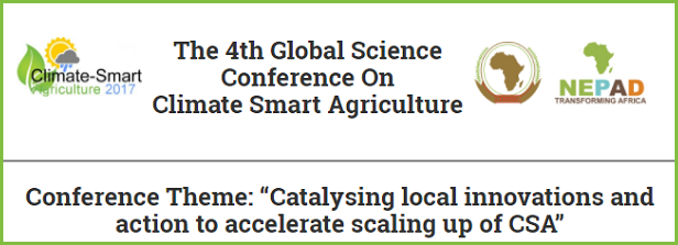 Global Science Conference on Climate Smart Agriculture