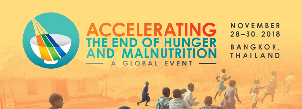 Accelerating the end of hunger and malnutrition