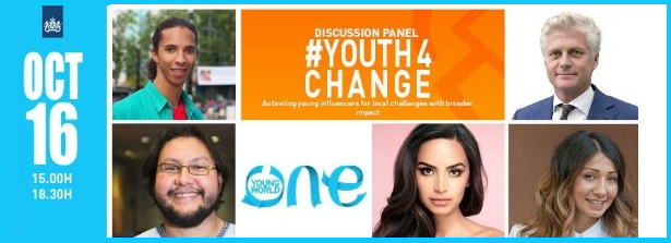 Panel discussion #Youth4change