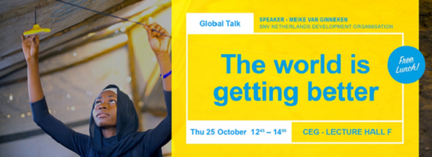 Global talk: The world is getting better