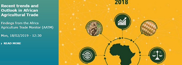 Lunchtime conference: Recent trends and Outlook in African Agricultural Trade