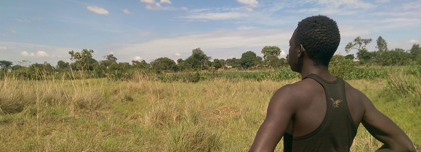 Young farmer in another community in the Central Region Malaw