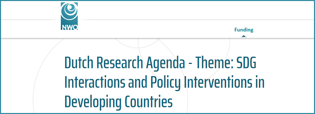 NWO - Dutch Research Agenda - Theme: SDG Interactions and Policy Interventions in Developing Countries