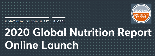 Online launch 2020 Global Nutrition Report