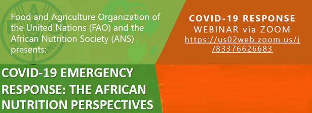 Webinar: COVID-19 emergency response: the African nutrition perspectives
