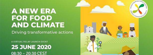 Webinar A new Era for Food and Climate on 25 June 2020