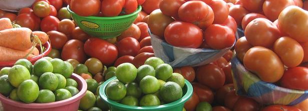 Fruits & vegetables market Ecuador